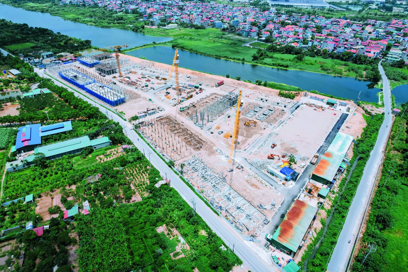 Toàn cảnh công trường